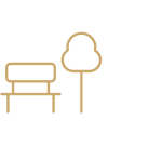 Plaza con juegos para niños